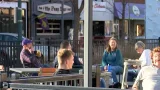 Warm weather boosts business in downtown Cedar Falls