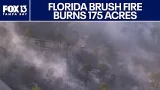 Brush fire evacuations in Highlands County