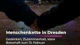 Menschenkette in Dresden am 13. Februar I Sachsen Fernsehen