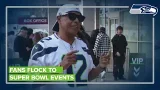 Seahawks fans flock to San Jose for Super Bowl 60 celebration