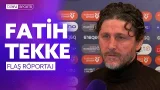 Trabzonspor - Fenerbahçe Maç Sonu Teknik Direktör Fatih Tekke'nin Açıklamaları