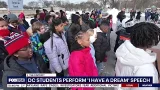 DC students perform MLK Jr.'s 'I Have a Dream' speech at Lincoln Memorial
