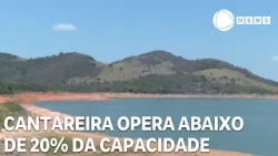 Sistema Cantareira opera 20% abaixo da capacidade