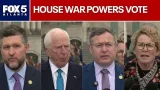 Lawmakers to vote on curbing Trump’s Iran war powers | FOX 5 News