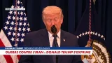 Donald Trump : «La puissance navale de l'Iran a été coulée»
