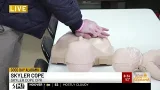 Paramedic advocating for bystander CPR training
