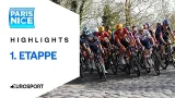 Siegloses Team erlöst sich | Highlights deutsch | 1. Etappe | Paris-Nizza 2026 | Radsport