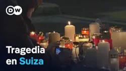 Ya son 40 muertos por incendio en una exclusiva estación de esquí en los Alpes suizos Ya son 40 muertos por incendio en una exclusiva estación de esquí en los Alpes suizos