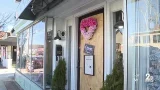 After January break-in attempt, Catonsville shop paints on After January break-in attempt, Catonsville shop paints on