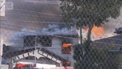 2階建ての住宅から激しい炎と煙 大分市 (2026年1月2日) 2階建ての住宅から激しい炎と煙 大分市 (2026年1月2日)