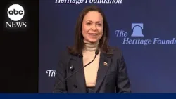 Trump 'truly cares' for Venezuelans, Machado says