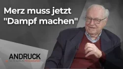 Kanzler Merz muss jetzt "Dampf machen" - Andruck der Pressetalk Kanzler Merz muss jetzt "Dampf machen" - Andruck der Pressetalk