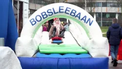 Winterolympiade in teken van Kimberley