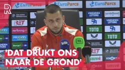 Hancko BAALT na Feyenoord-NEC (2-2): 'We SPREKEN hierover en OEFENEN hierop'