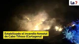 Estabilizado el incendio forestal de Cabo Tiñoso | La 7 Estabilizado el incendio forestal de Cabo Tiñoso | La 7