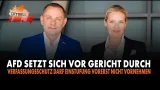 AfD setzt sich vor Gericht durch - Verfassungsschutz darf Einstufung vorerst nicht vornehmen