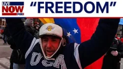 Venezuelans in US celebrate Maduro's ouster