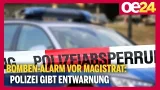 Bomben-Alarm vor Magistrat: Polizei gibt Entwarnung