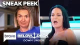 SNEAK PEEK: RHOSLC 'Wives Arguing Derails Dinner: "Unhinged" | Below Deck Down Under (S4 E2) | Bravo
