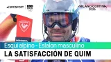 QUIM SALARICH, orgulloso tras su GRAN eslalon: "Demostrar que podemos estar CERCA DE LOS MEJORES"