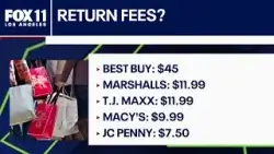 Are stores charging for returns?