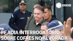 Com Bolsonaro internado, PF adia interrogatório sobre cofres encontrados no Alvorada