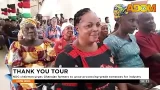 Thank You Tour: NDC chairman urges Ghanaian farmers to grow processing-grade tomatoes for industry.