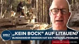 LITAUEN-MISSION: "Kein Bock" auf den Auslandseinsatz? Bundeswehr-Mission hat ein Personalproblem LITAUEN-MISSION: "Kein Bock" auf den Auslandseinsatz? Bundeswehr-Mission hat ein Personalproblem