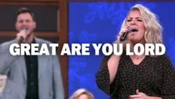 Great Are You Lord (LIVE) | Grace Brumley