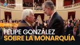 Felipe González defiende con firmeza el papel que tuvo el rey en el 23F