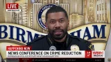 Birmingham PD news conference on crime reduction
