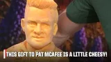 A CHEDDAR BUST?! Fred Warner gifts the crew something VERY CHEESY! ? | The Pat McAfee Show