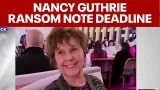 Nancy Guthrie disappearance: Ransom note deadline approaching