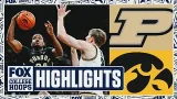 No. 13 Purdue Boilermakers vs. Iowa Hawkeyes Highlights ? FOX College Hoops