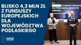 Kolejne umowy na wsparcie ochrony zdrowia. Ponad 4,8 mln zł z Funduszy Europejskich dla Podlaskiego