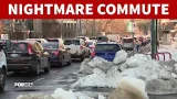 Snow-blocked lanes causing nightmare commutes in DC area
