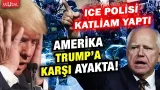 Amerikan ICE polisleri bir kişiyi daha katletti... Minnesota Valisi Trump'a yüklendi!