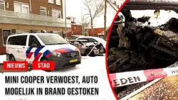 Auto in vlammen op in Krispijn, mogelijk opzet