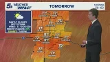 Latest Weather | 70s, 80s expected Monday