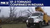 В северо-западной Индиане подтвержден торнадо категории EF-3, погибли 2 человека.