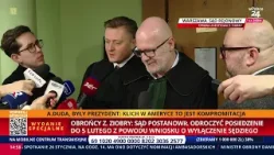 Pilne! Obrońcy Z.Ziobry: Sąd postanowił odroczyć posiedzenie do 5 lutego!