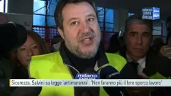 Sicurezza, Salvini espone a Milano le misure 'antimaranza' e auspica un passo indietro di Sala