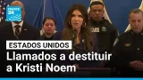 Kristi Noem enfrenta destitución en medio de escándalo y protestas tras la tragedia de Minnesota Kristi Noem enfrenta destitución en medio de escándalo y protestas tras la tragedia de Minnesota