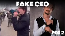 Michigan CEO: Man lied about running my company before "resigning"