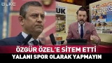 Canlı Yayında Özgür Özel'e Sitem Etti! Yalanı Spor Olarak Mı Yapıyorsunuz?
