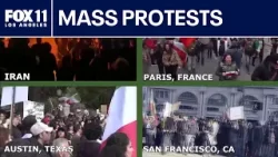 Mass protests amid crisis in Iran