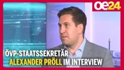 ÖVP-Staatssekretär Alexander Pröll im Interview | Isabelle Daniel