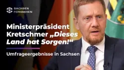 AFD-UMFRAGEHOCH in Sachsen: MINISTERPRÄSIDENT KRETSCHMER im großen INTERVIEW I Sachsen Fernsehen