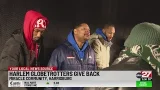 Harlem Globetrotters spend day with Harrisburg's homeless Harlem Globetrotters spend day with Harrisburg's homeless