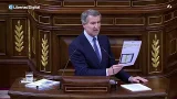 Feijóo machaca a Sánchez en el Congreso: "Les avisó todo el mundo, les dio igual